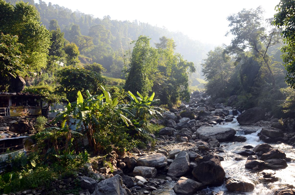 Nayapul To Ghorepani 02 A Small Stream On The Short Trek From Nayapul To Birethanti 